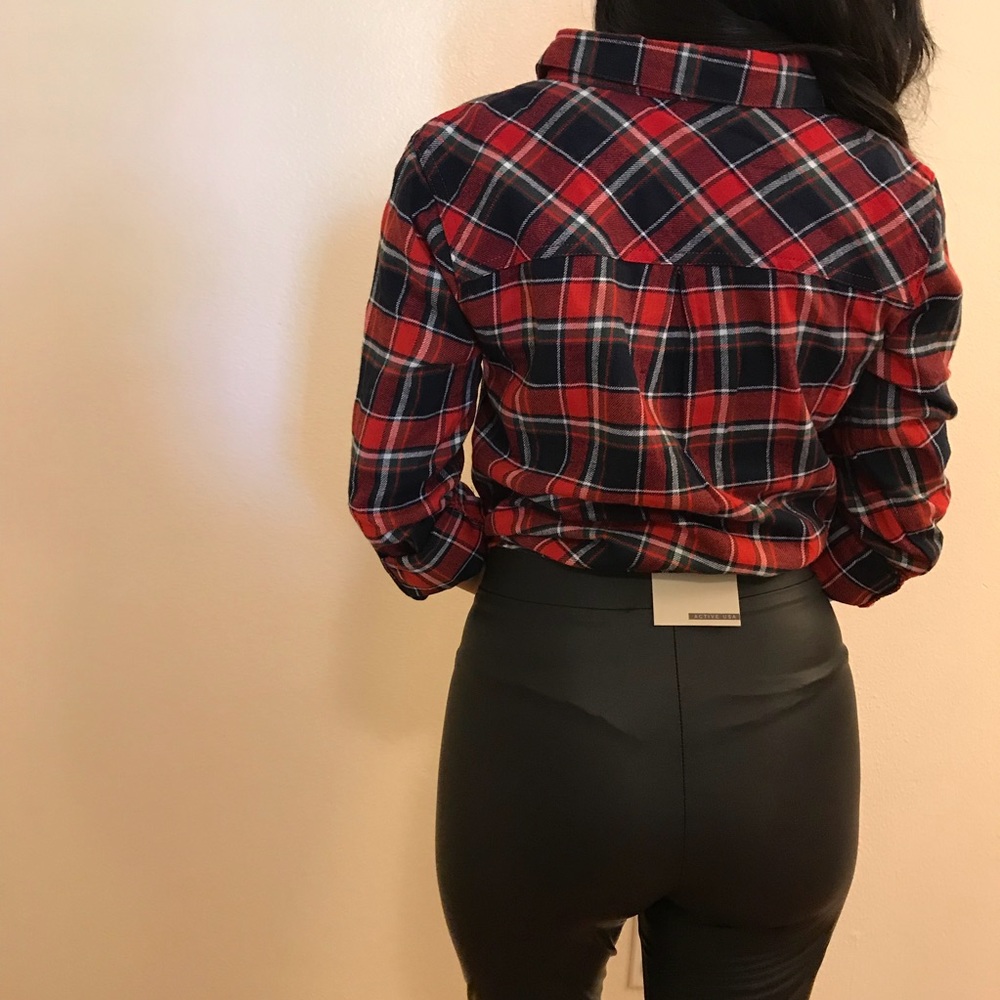 •LAST 1• Jessie Plaid Button Up Flannel Shirt - Picture 7 of 8